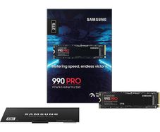 Samsung 990 PRO 2TB SSD PCIe Gen4 M.2 2280 for High End Computing, Gaming, Desktop