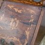 Antique Dublin Inlaid Wood Coal Bin Fireplace Fire Scuttle Box 1850 Image 4