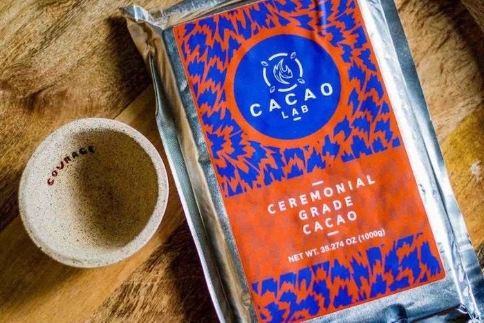 Large 1KG Block Of Organic Ceremonial Grade Cacao. Made In Ecuador. Pure Medicinal Chocolate. Finest Natural Cacao.