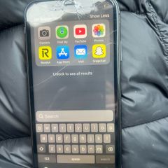 iPhone 11 screen and case cracked