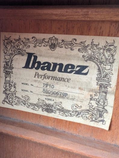 Ibanez PF10 Acoustic Guitar