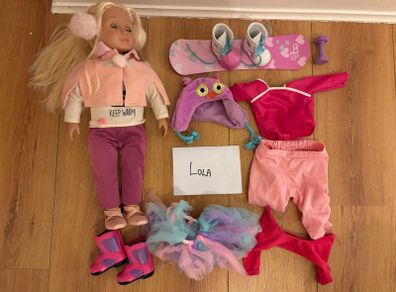 PRICE DROP - Our Generation - Lola Doll (with additional accessories)