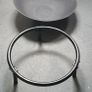 Large Steel Garden Fire Pit Bowl with Stand Image 2