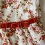 Brand new with tag Girl's Cream Flower Print Dress | Size 5 years Image 3
