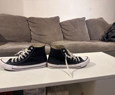 Ladies White Converse Chuck Taylor All Stars - UK 8.5 - Great Condition