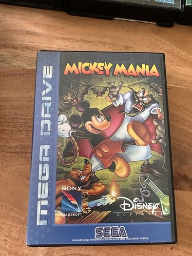 Sega Megadrive games Sonic Castlevania
