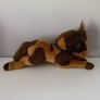 Large and small horse plush toy teddies Image 2