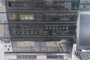 Mitsubishi Music Centre, Model DA-60R, Radio, CD, Tape, Phono, Aux, 2 Philips speakers included, in good condition for its age
