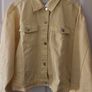 denim jacket Denim Co. Pastel Yellow Denim Jacket - Size Large Image 4