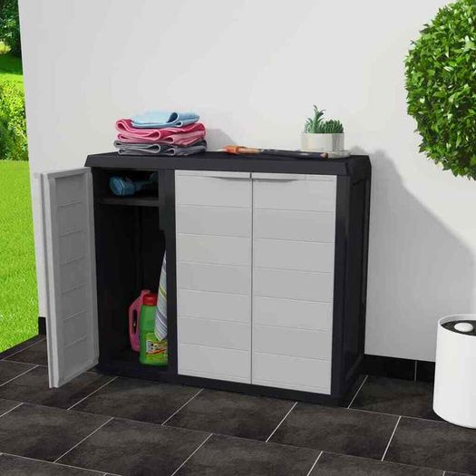 Garden Storage Cabinet with 2 Shelves - Free Delivery Nationwide