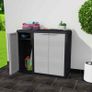 Garden Storage Cabinet with 2 Shelves - Free Delivery Nationwide Image 9