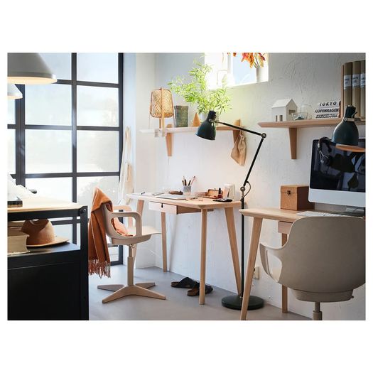 Floor/reading Lamp Green (IKEA AROD)
