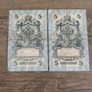 Russia 5 Rubles 1909 Imperial Banknotes Lot of 2 Tsarist Era Image 2