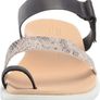 ECCO Womens Simpil Flat Sandal, Black / limestoneblack, 36 EU Image 6