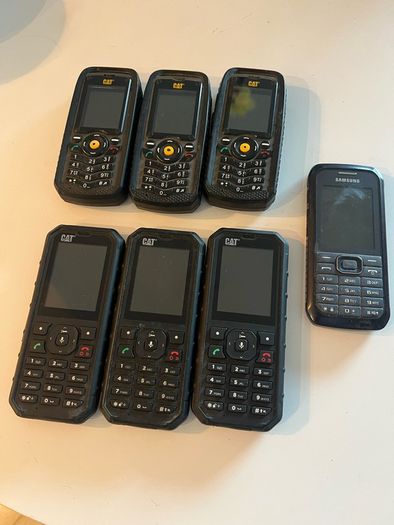 Cat Rugged Jobsite Phones