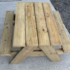 childrens picnic bench