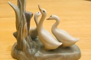 Nao By Lladro Goose Group Figurine