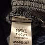 Next Blue Denim Dungaree Dress Image 6