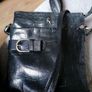 beautiful designer ashwood genuine leather black bag Image 5