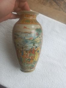 Japanese Satsuma vase
