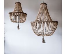 Beaded Chandlier Ceiling Light