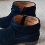 Vionic Black Suede Ankle Boots size 5 Image 4