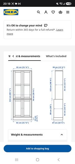 Glass Cabinet and storage unit