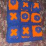 Chunky Knit Tic Tac Toe Game | Sensory Play Mat, Kids Gift | Handmade Soft Play Image 8