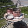 Vintagr Copper pots Image 2