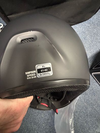 Simpson Speed Motorcycle Helmet