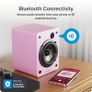 Bluetooth Bookshelf Speakers Pink 60W Image 3