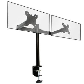 Dual Monitor Mount Clamp 13-27" Brand-new