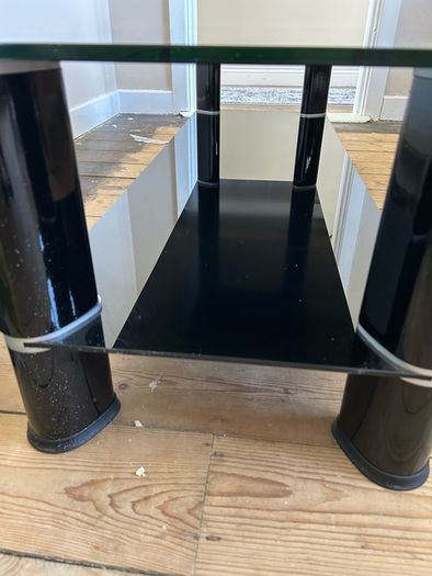 Glass TV Stand/Side Table
