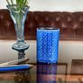 Vintage Rare Celtic Connemara Cobalt Blue Post Vase or Pen Toothbrush Holder Image 9