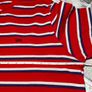 Lee Mens Regular Fit Short Sleeve T-Shirt Size XL Striped Red/White/Navy Image 7