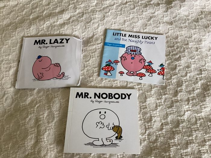Mr men and little miss books