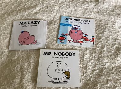 Mr men and little miss books