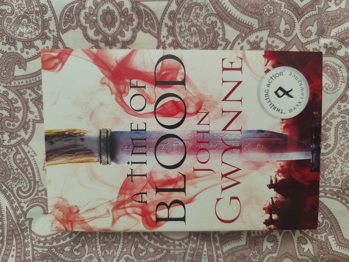 John Gwynne fantasy books - A Time of Dread and A Time of Blood