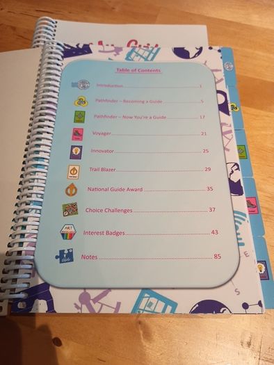 Girl Guides Travel Folder