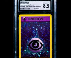 Psychic Energy CGC 8.5 NM-Mint+ Graded Energize Your Game Cycle Holo Rare Graded Pokemon Card League Promo Season 6 2002 Vintage