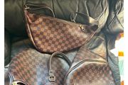 Louis vuitton overnight bag and fannypack
