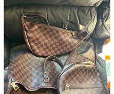 Louis vuitton overnight bag and fannypack