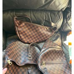Louis vuitton overnight bag and fannypack