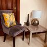 high gloss side table Image 3