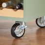 Kitchen Island portable With Wine Glass Holder Kitchen Cabinet Image 9