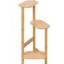3-Tier Bamboo Plant Stands Indoor, Plant Stand Holder, Corner Plant Shelf, Plant Display Rack for Corner Balcony and Bedroom Image 2
