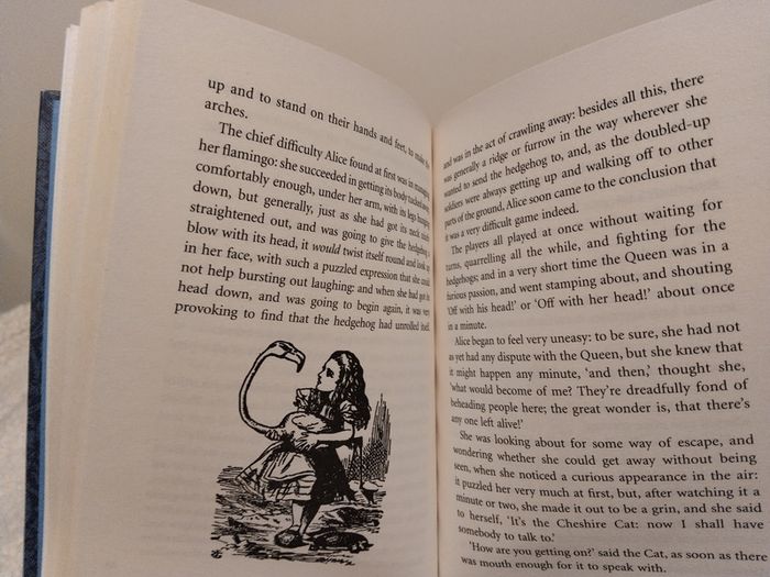 Alice,s Adventures in Wonderland by Lewis Carroll Collector Edition HARDBACK