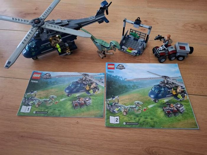 75928 Lego Jurassic World Blue's Helicopter Pursuit