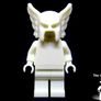 LEGO Hawkeye Unreleased Superheroes Prototype Glow In The Dark Colour Monochrome Minifigure Extremely Rare And Hard To Find Image 3
