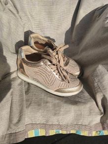 Zanni & Co wedge hold embellished fashion trainers size 40